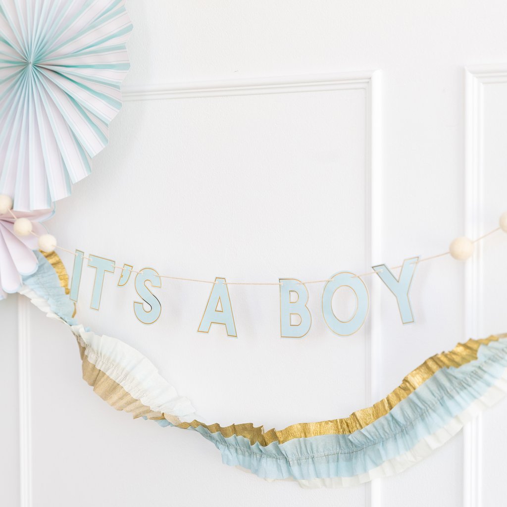 It's a Boy Banner