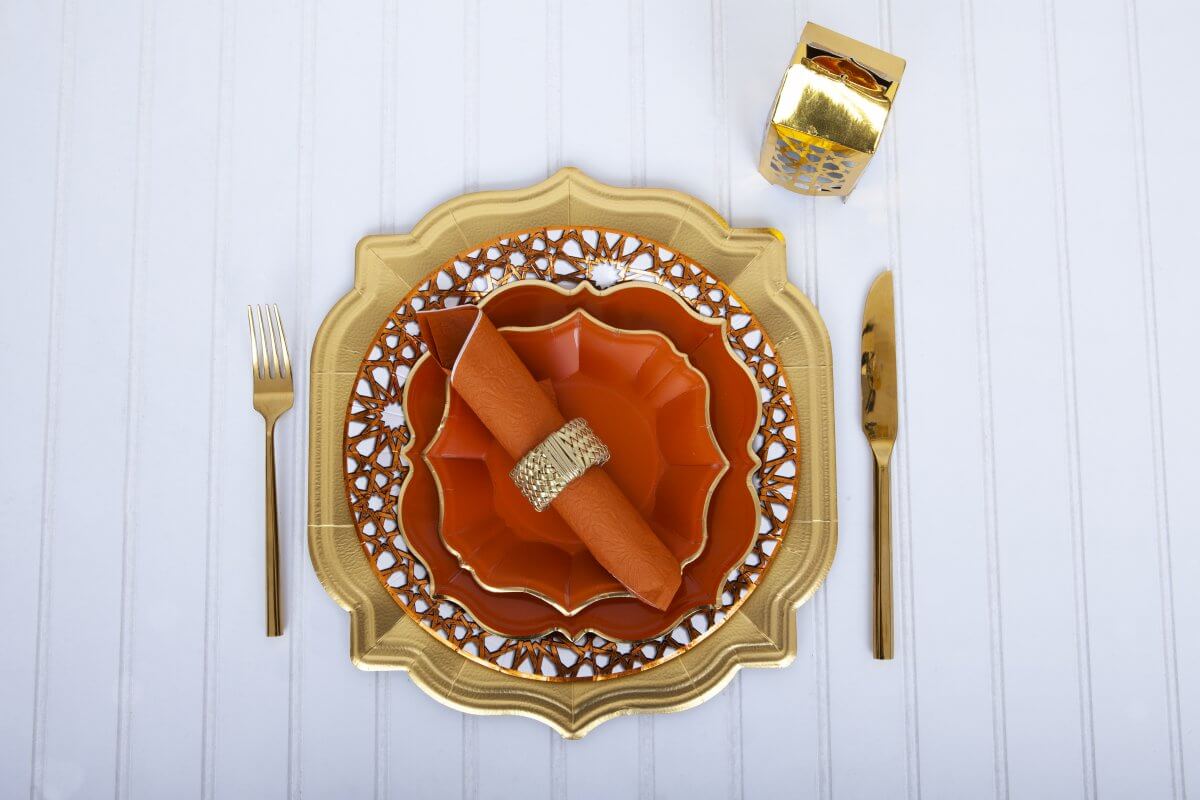 Terra Cotta Dessert Plates