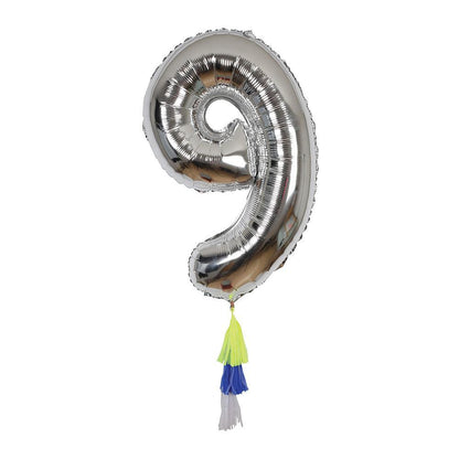 FANCY NUMBER BALLOON 9