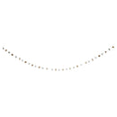 Silver & Gold Stitched Garland