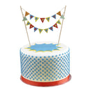 HAPPY BIRTHDAY CAKE BUNTING - POP ART SUPERHERO PARTY