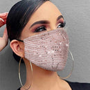 Rose Gold Sequin Face Mask