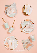 Daydream - Painted Stripes Cocktail Paper Napkins