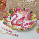 Flamingo Paper Plates