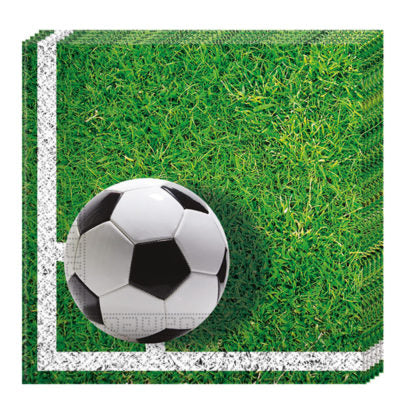 Football Two-ply Paper Napkins 33x33cm