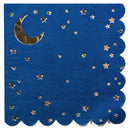 Stars and Moon Large Napkins