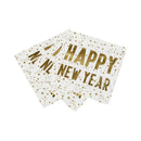 Luxe Happy New Year Napkin, 25Cm, 16Pk