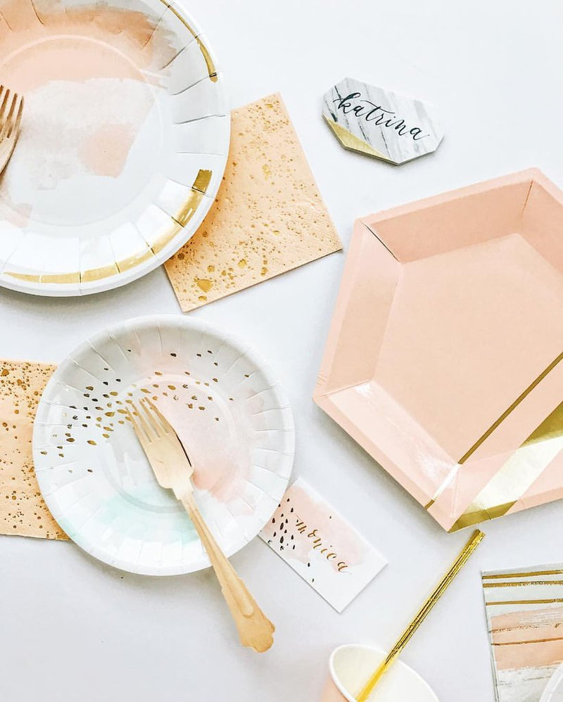 Marble Paper Place Cards