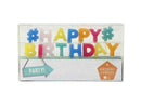 Party Time 'Happy Birthday' Candle
