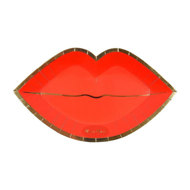 Red Lips Plates (Large)