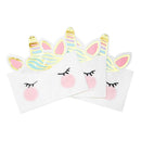 We Heart Unicorns Face Napkins