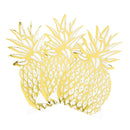Modern Metallics Pineapple Shaped Napkins