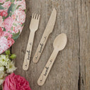 YUM WOODEN CUTLERY