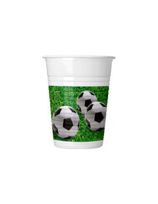 Football Plastic Cups 200ml