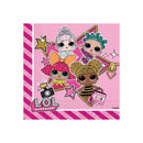LOL Surprise Two-Ply Paper Napkins 33x33cm
