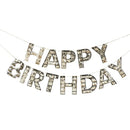 GOLD FRINGE HAPPY BIRTHDAY BANNER