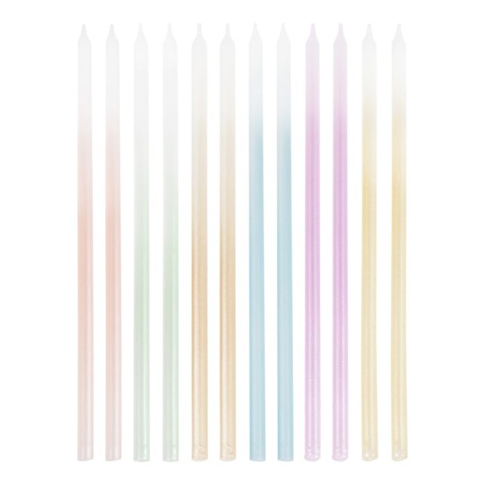 TALL OMBRE CAKE CANDLES