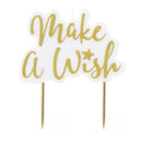 GOLD MAKE A WISH CANDLE - PICK AND MIX